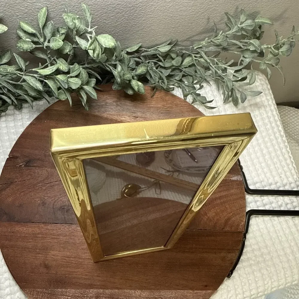 Reniassance Collection Dennis East Solid Brass Photo Frame 3.5